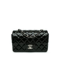 Chanel Mini Rectangular Classic Patent Single Flap (SHG-FyA2eh)