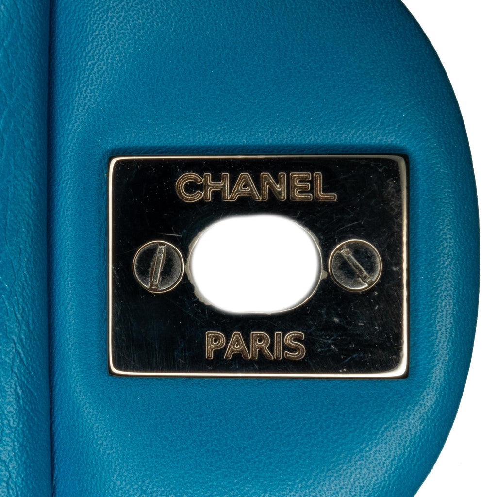Chanel Mini Rectangular Classic Patent Single Flap (SHG-xSJFwT)