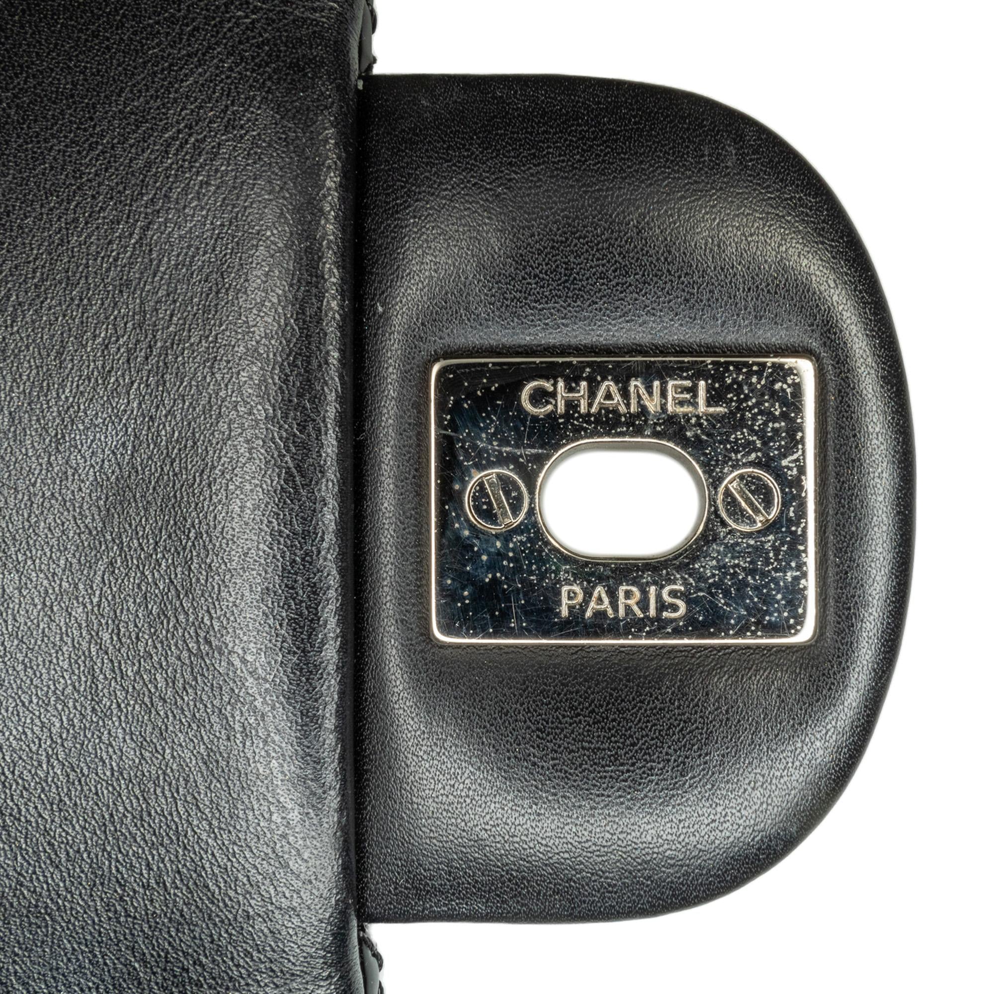 Chanel Mini Rectangular Classic Patent Single Flap (SHG-5JDrQh)