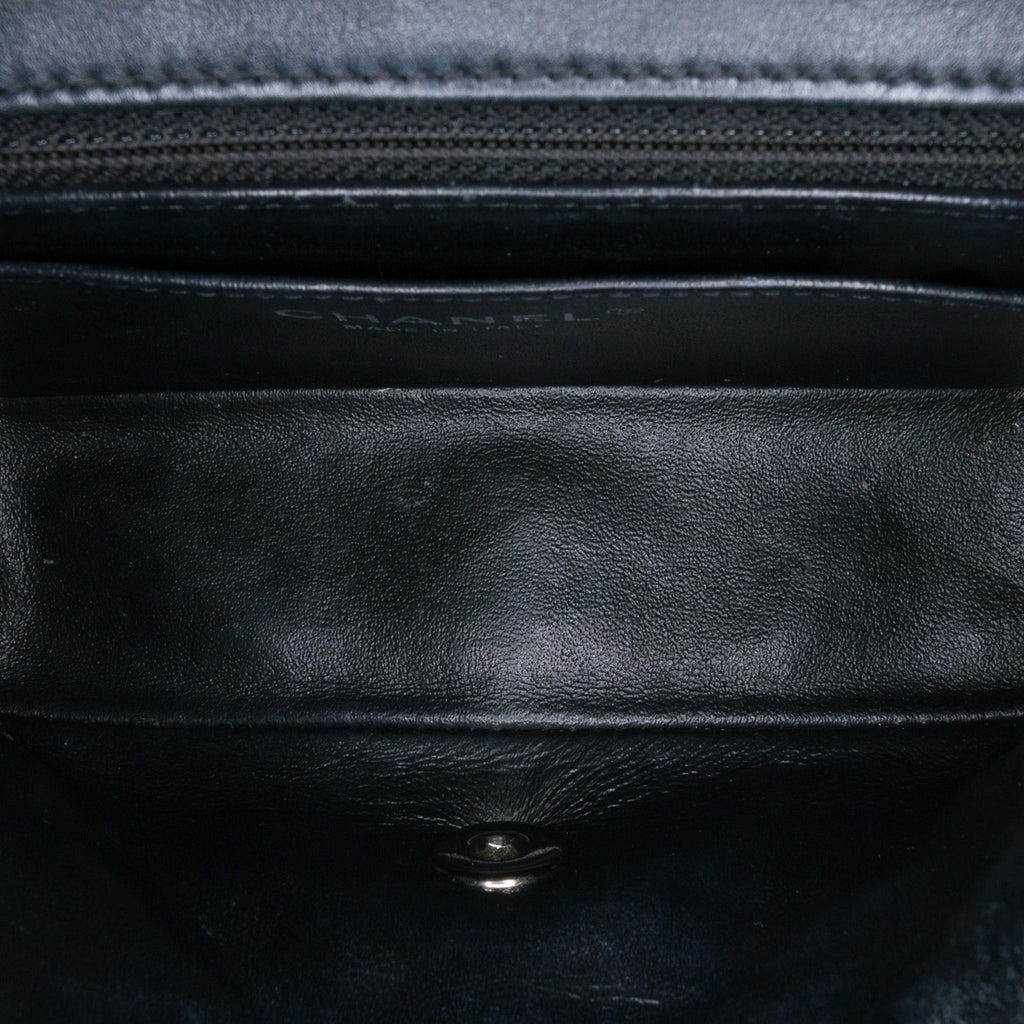 Chanel Mini Rectangular Classic Patent Single Flap (SHG-zYcSdt)