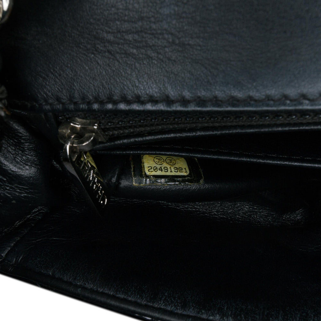 Chanel Mini Rectangular Classic Patent Single Flap (SHG-zYcSdt)