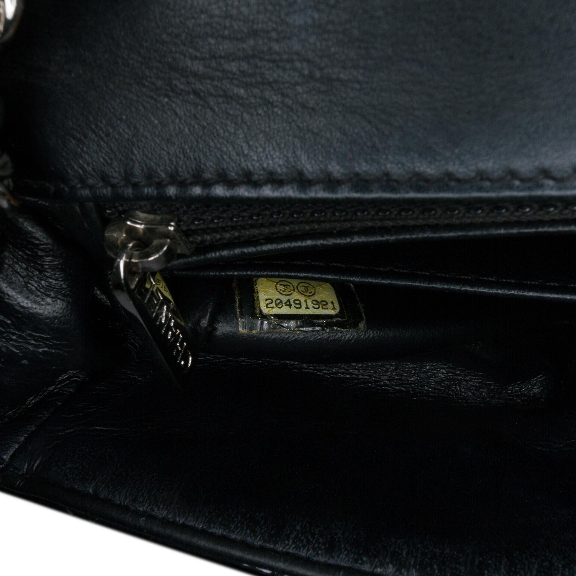 Chanel Mini Rectangular Classic Patent Single Flap (SHG-zYcSdt)