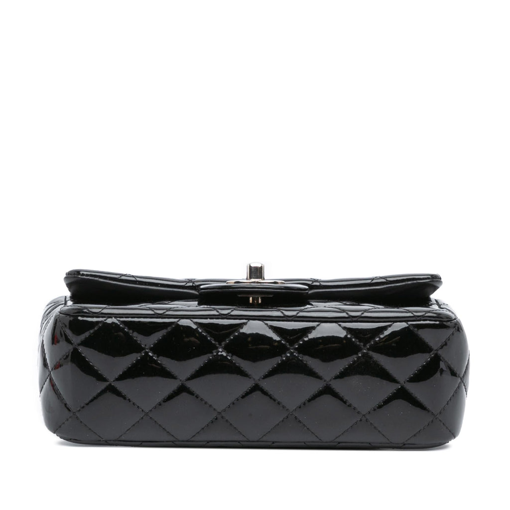 Chanel Mini Rectangular Classic Patent Single Flap