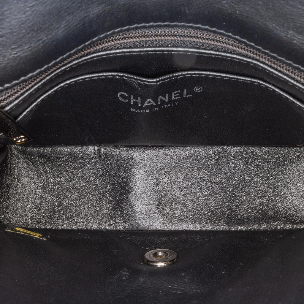 Chanel Mini Rectangular Classic Patent Single Flap