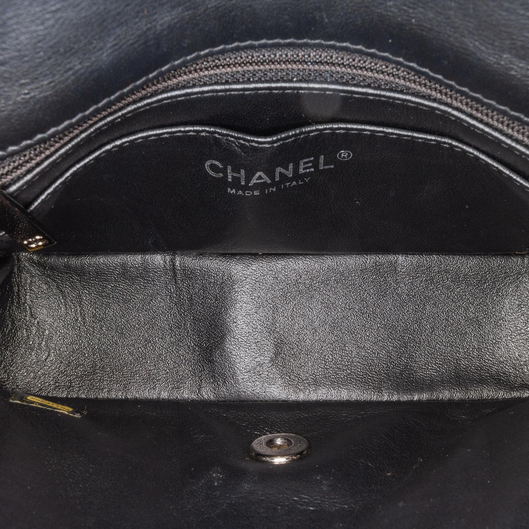 Chanel Mini Rectangular Classic Patent Single Flap
