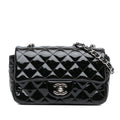 Chanel Mini Rectangular Classic Patent Single Flap