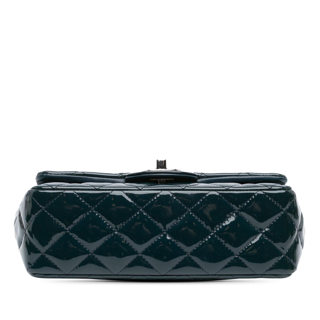 Chanel Mini Rectangular Classic Patent Single Flap