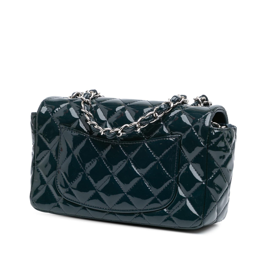 Chanel Mini Rectangular Classic Patent Single Flap