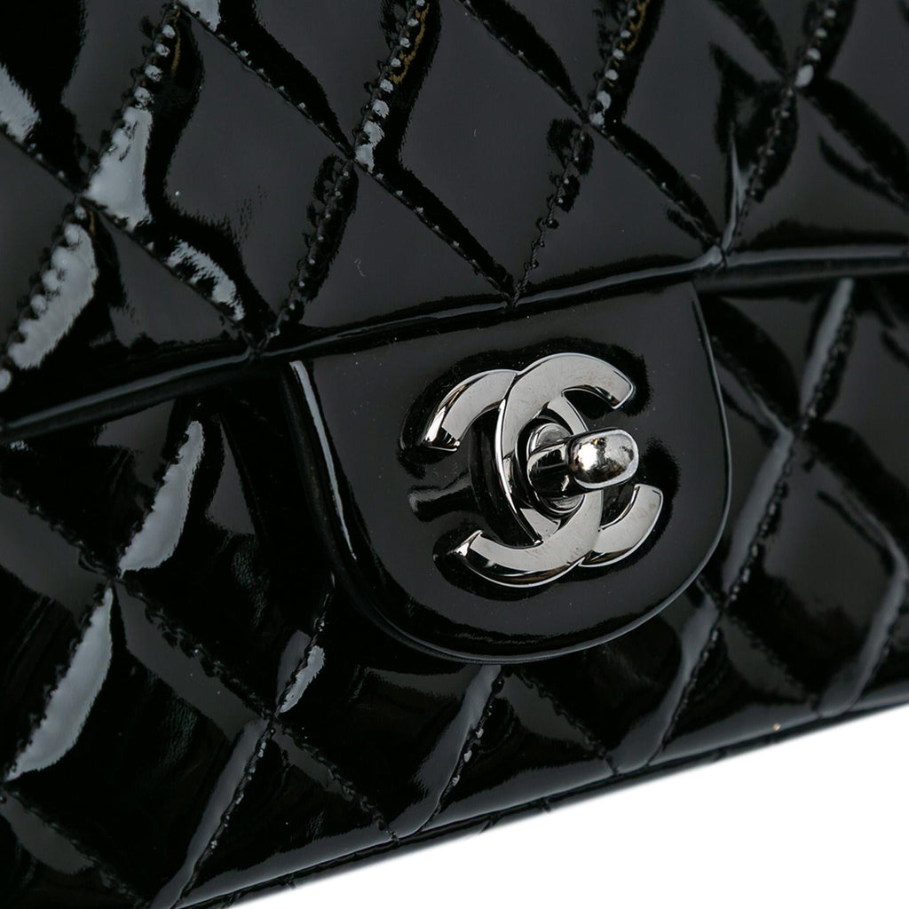 Chanel Mini Rectangular Classic Patent Single Flap