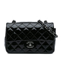 Chanel Mini Rectangular Classic Patent Single Flap