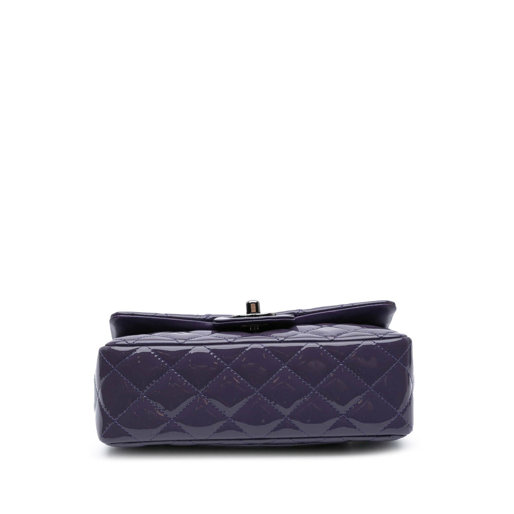 Chanel Mini Rectangular Classic Patent Single Flap