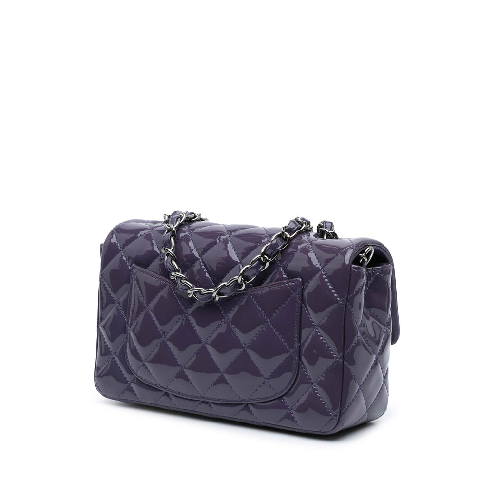 Chanel Mini Rectangular Classic Patent Single Flap