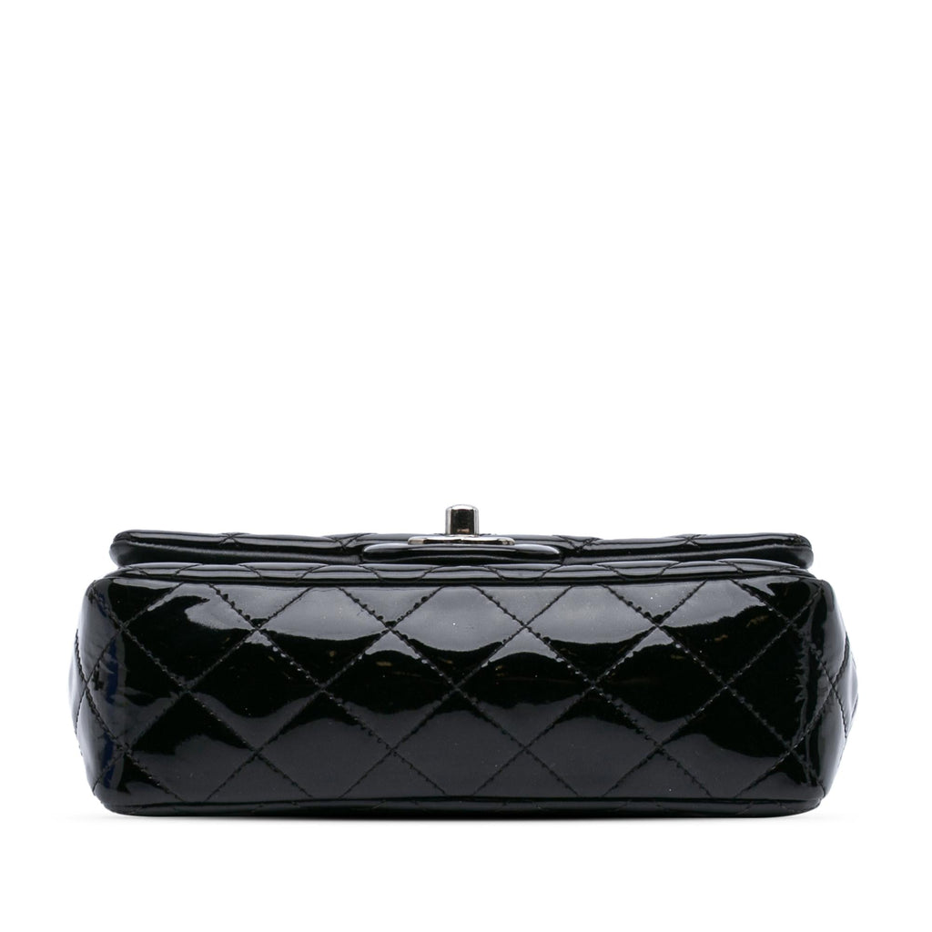 Chanel Mini Rectangular Classic Patent Single Flap