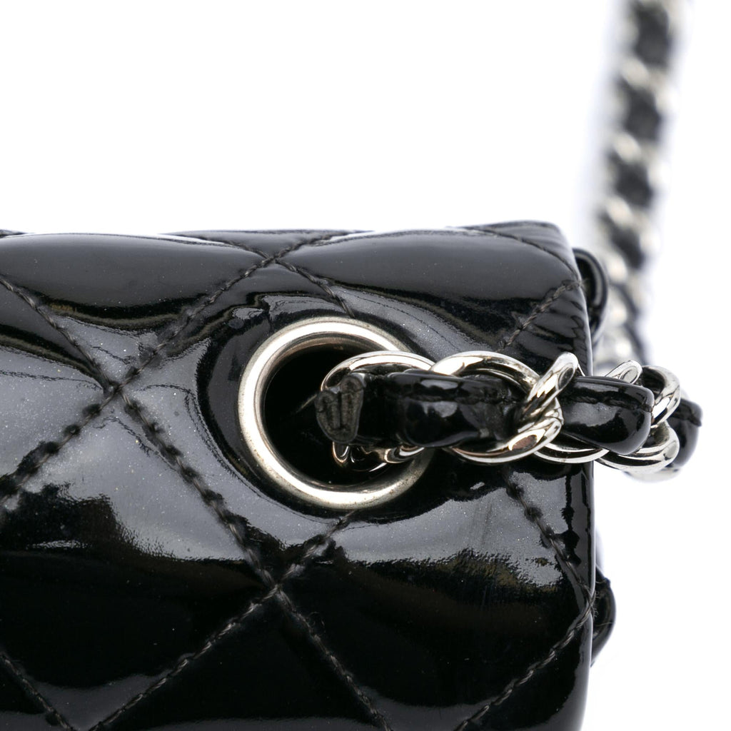Chanel Mini Rectangular Classic Patent Single Flap