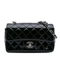 Chanel Mini Rectangular Classic Patent Single Flap