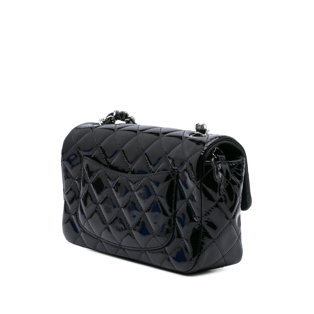 Chanel Mini Rectangular Classic Patent Single Flap