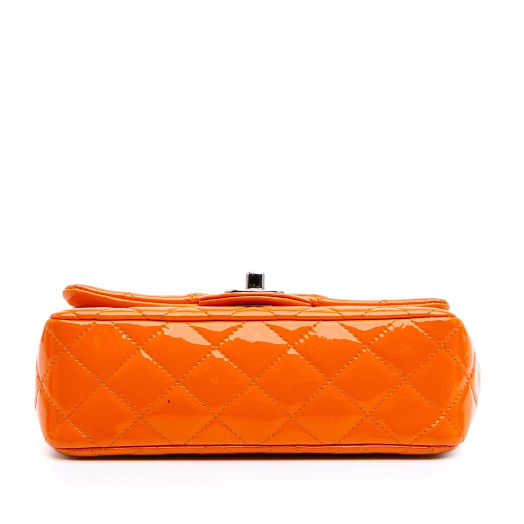 Chanel Mini Rectangular Classic Patent Single Flap