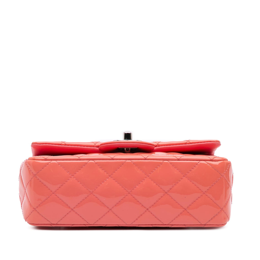 Chanel Mini Rectangular Classic Patent Single Flap