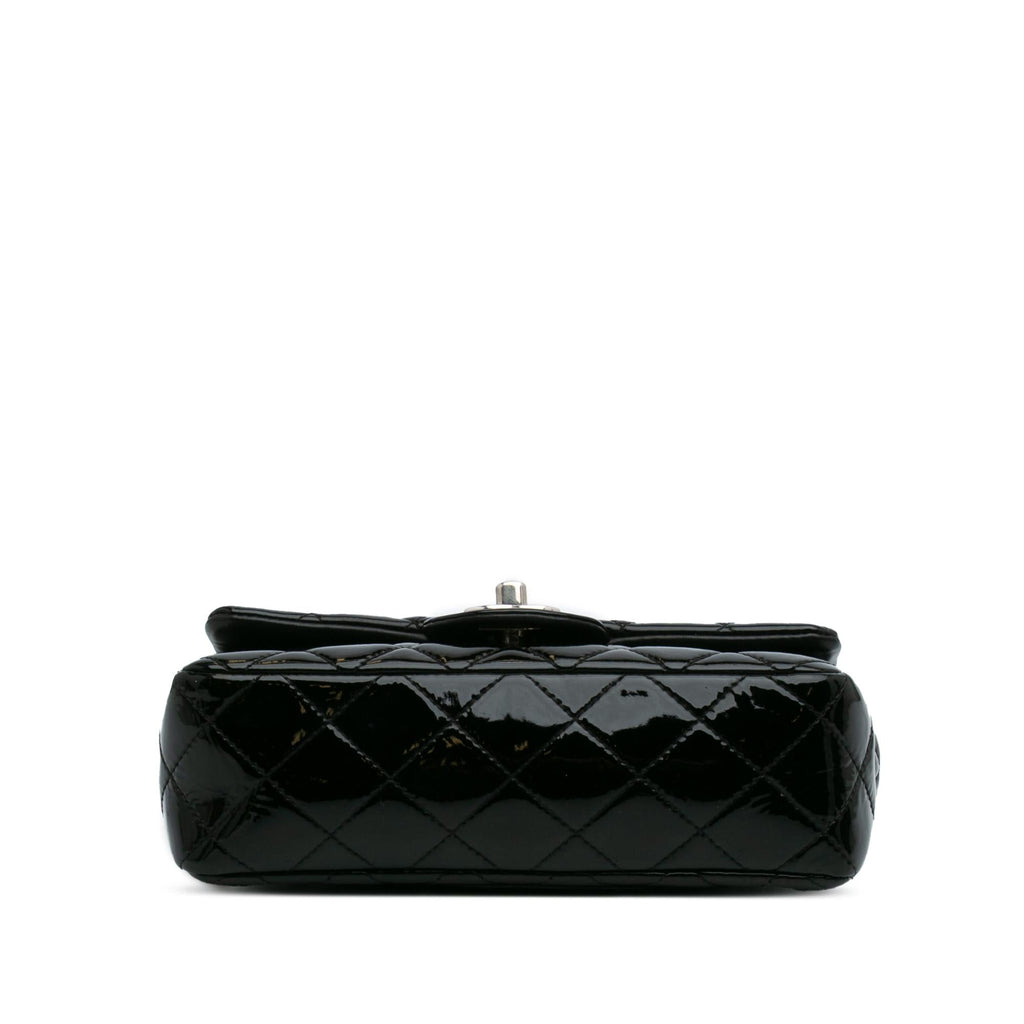 Chanel Mini Rectangular Classic Patent Single Flap
