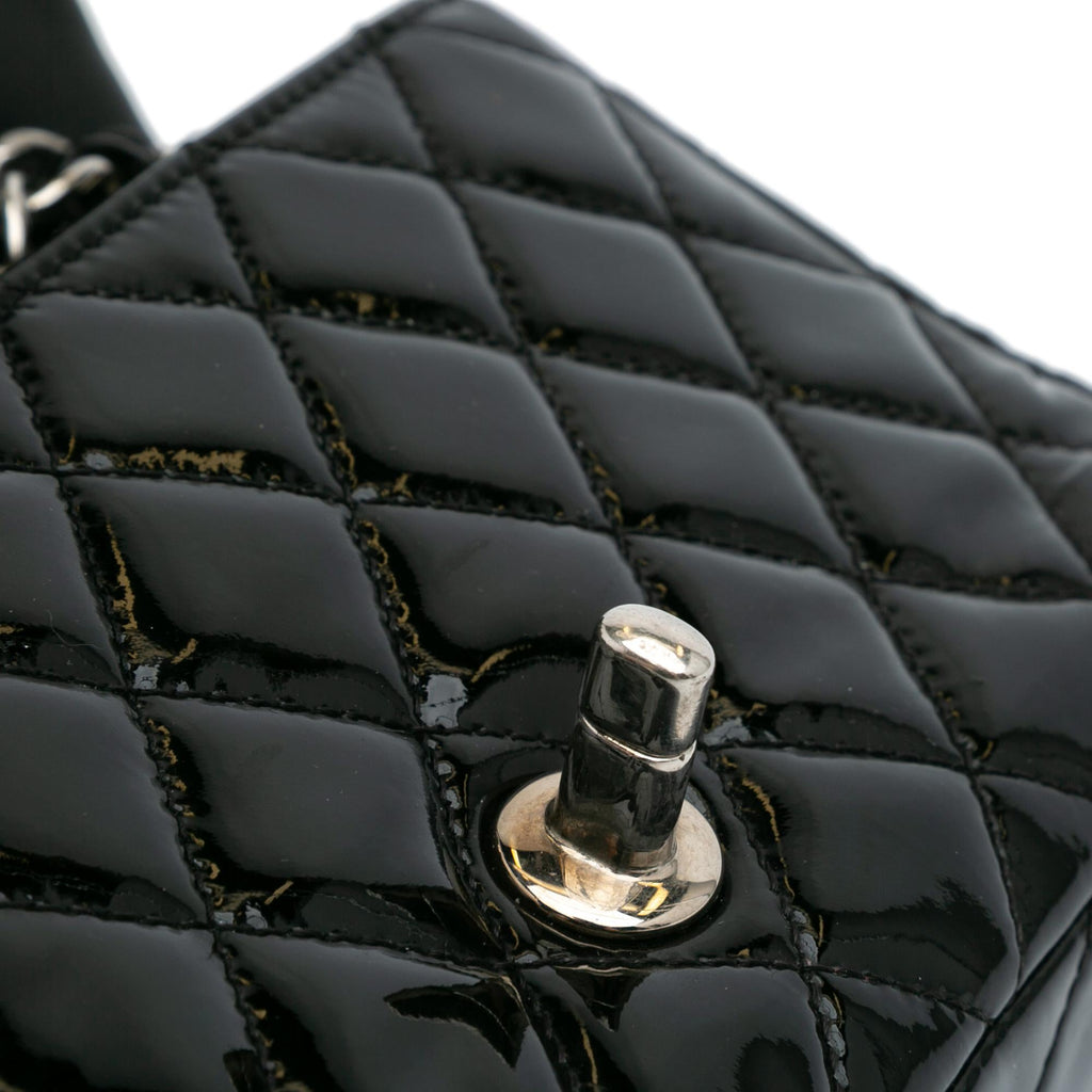Chanel Mini Rectangular Classic Patent Single Flap