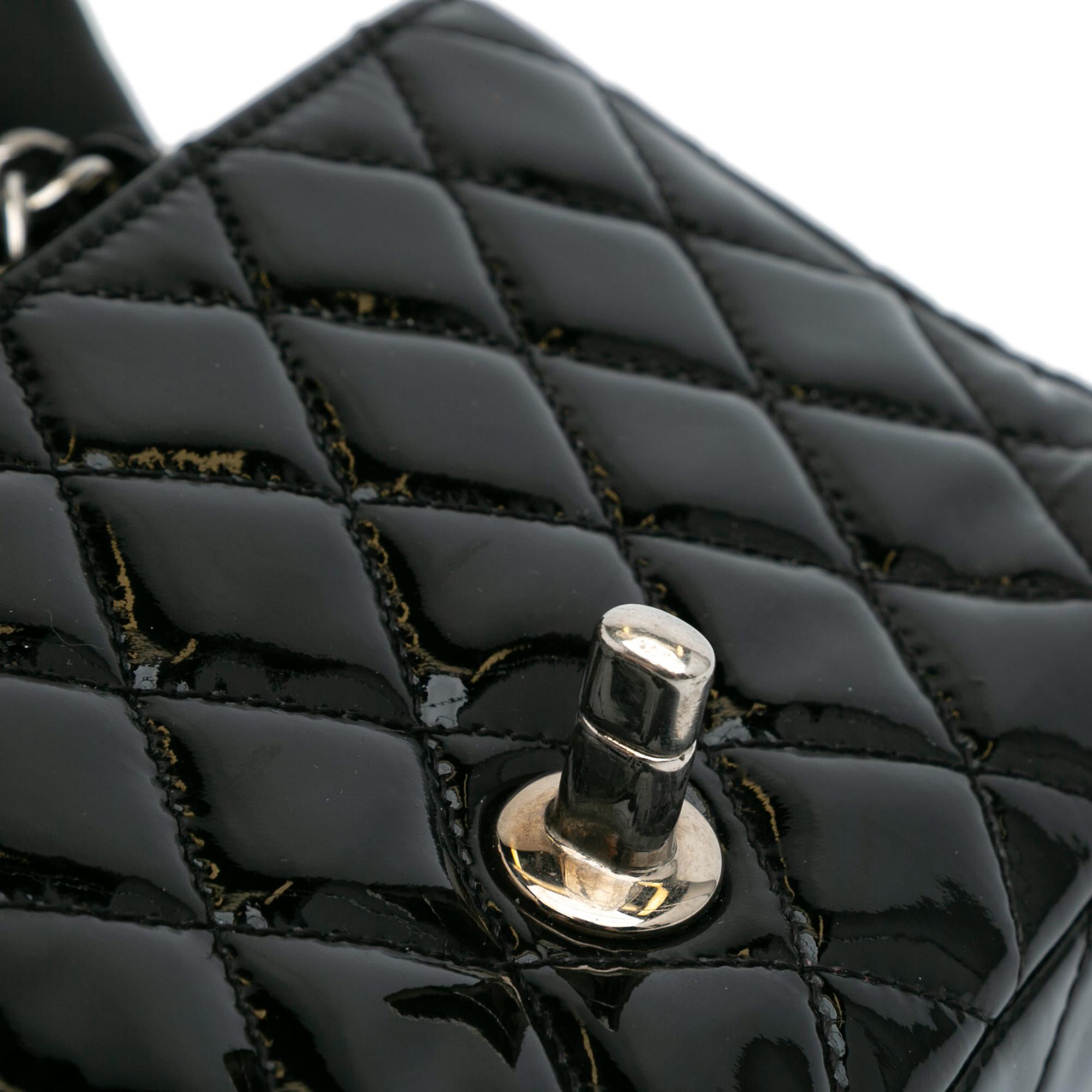 Chanel Mini Rectangular Classic Patent Single Flap