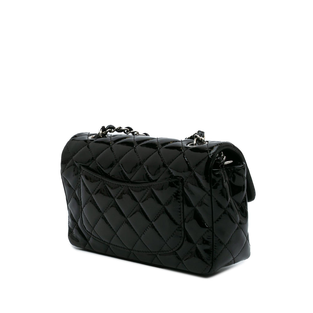 Chanel Mini Rectangular Classic Patent Single Flap