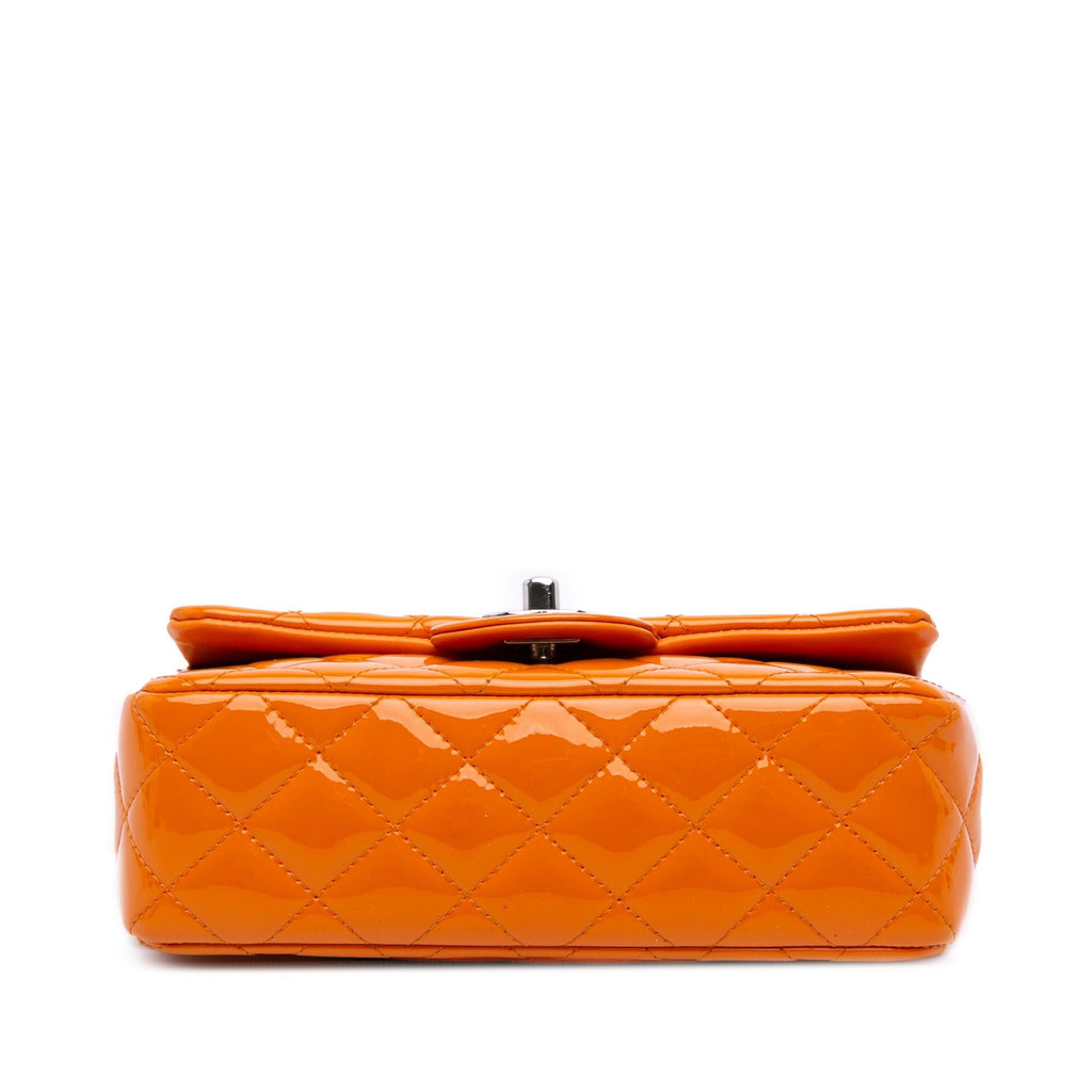 Chanel Mini Rectangular Classic Patent Single Flap