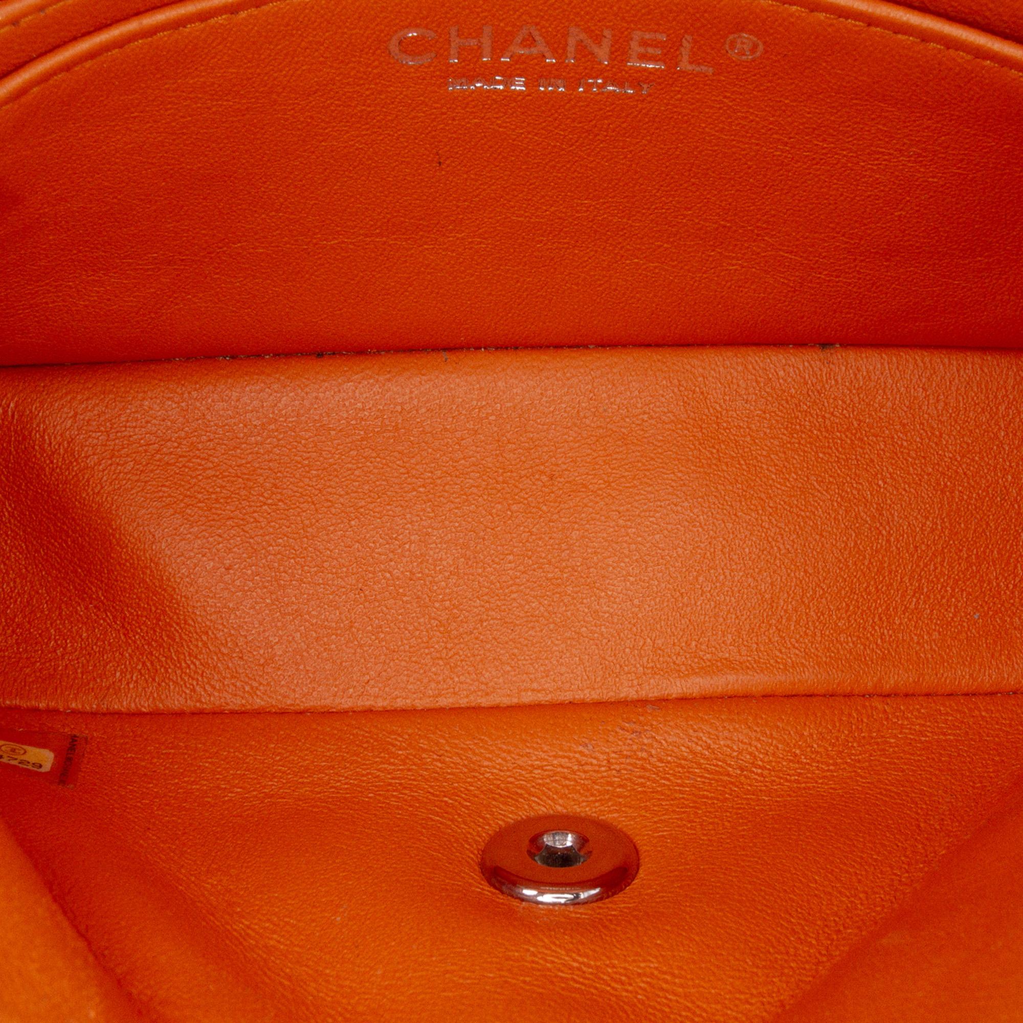 Chanel Mini Rectangular Classic Patent Single Flap