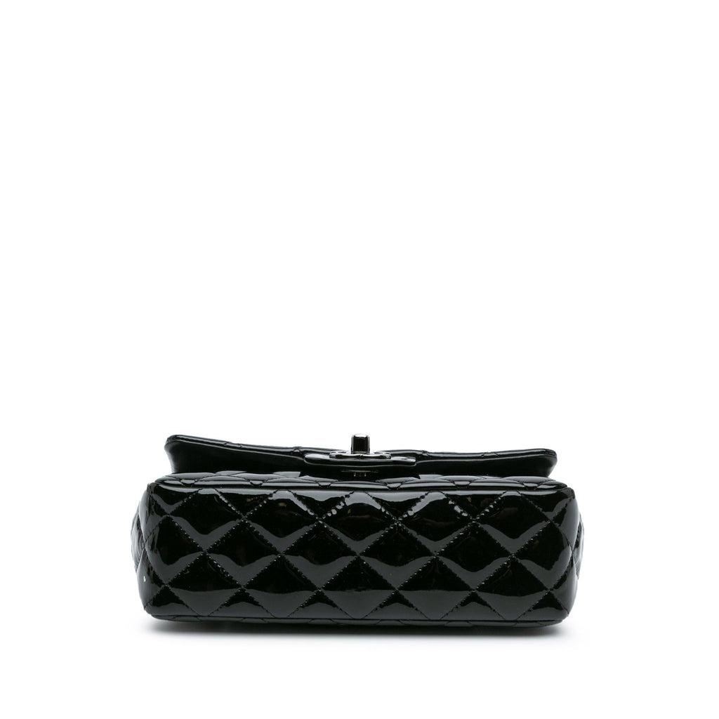 Chanel Mini Rectangular Classic Patent Single Flap