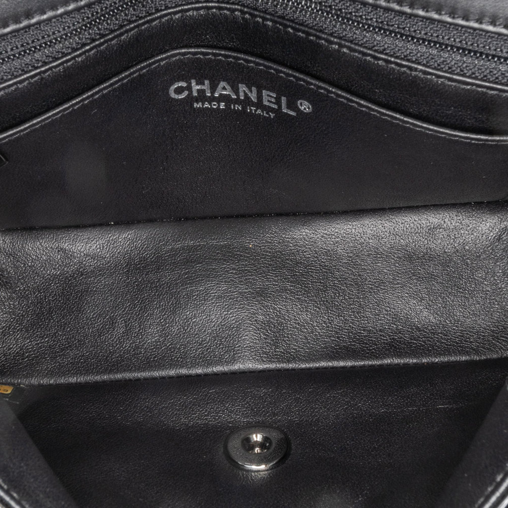 Chanel Mini Rectangular Classic Patent Single Flap