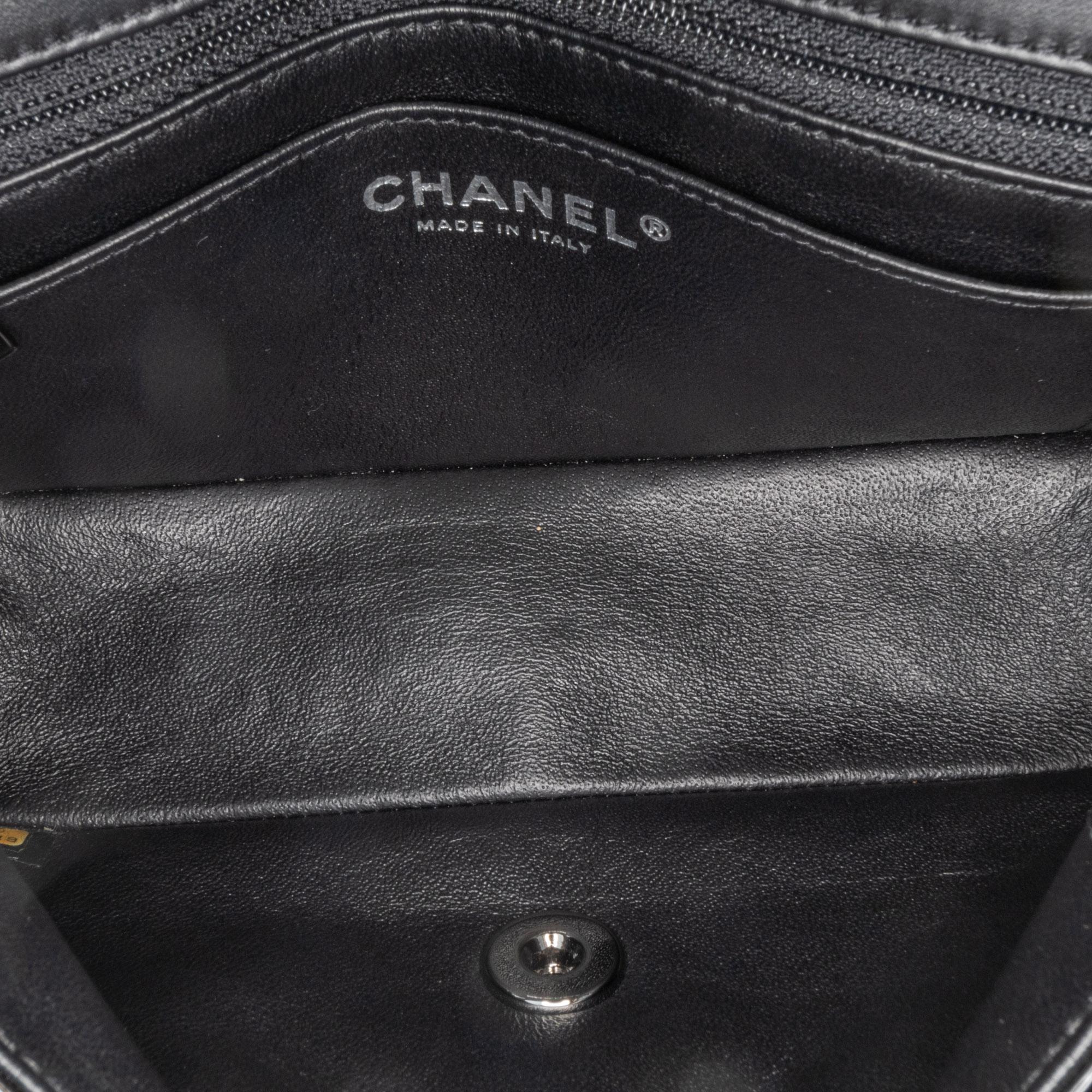 Chanel Mini Rectangular Classic Patent Single Flap
