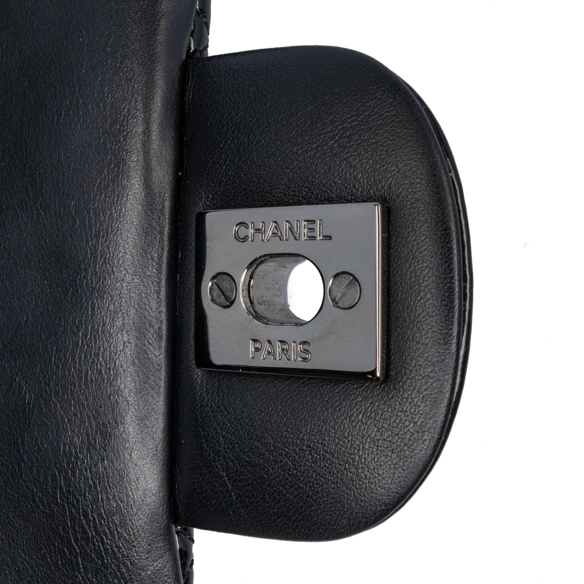 Chanel Mini Rectangular Classic Patent Single Flap