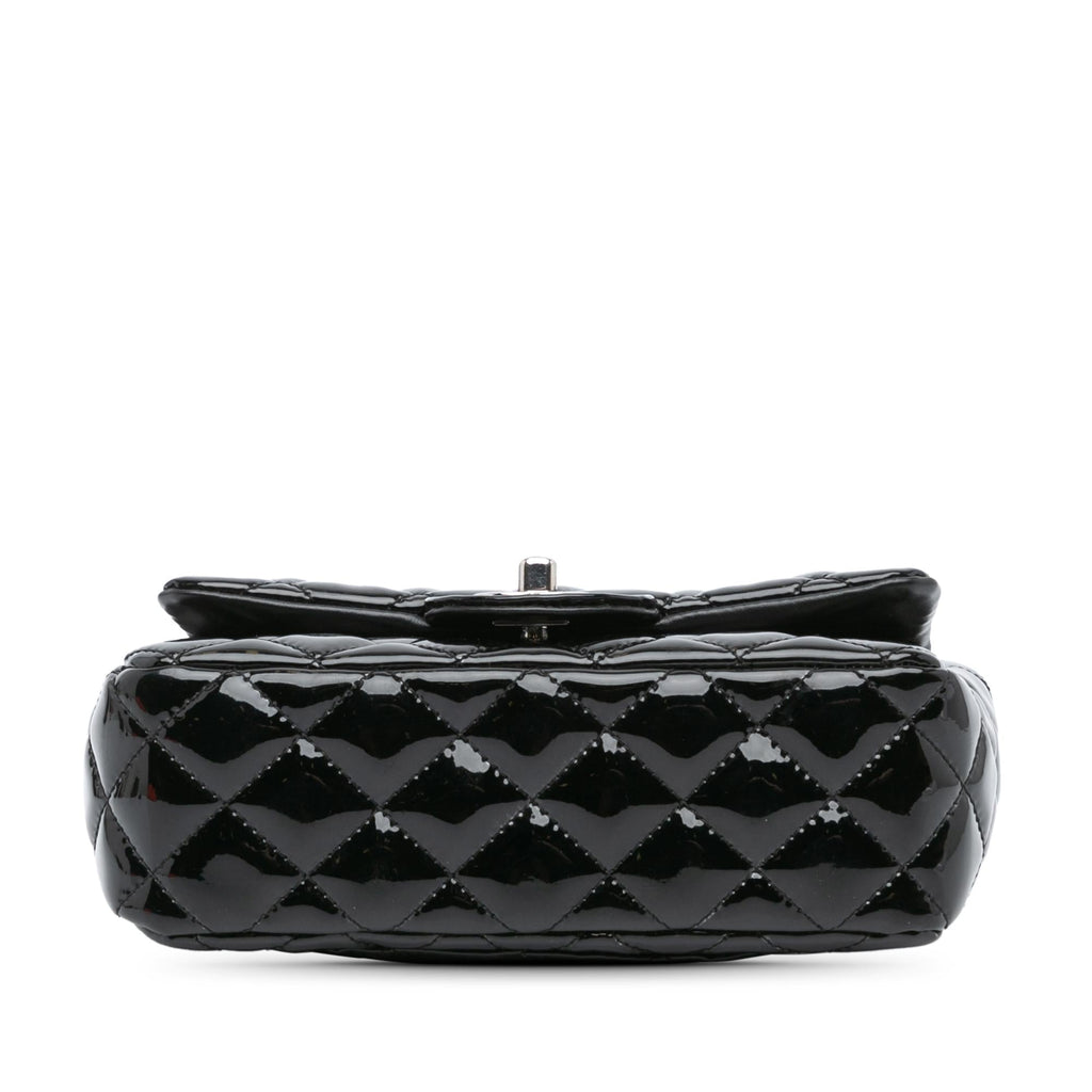 Chanel Mini Rectangular Classic Patent Single Flap