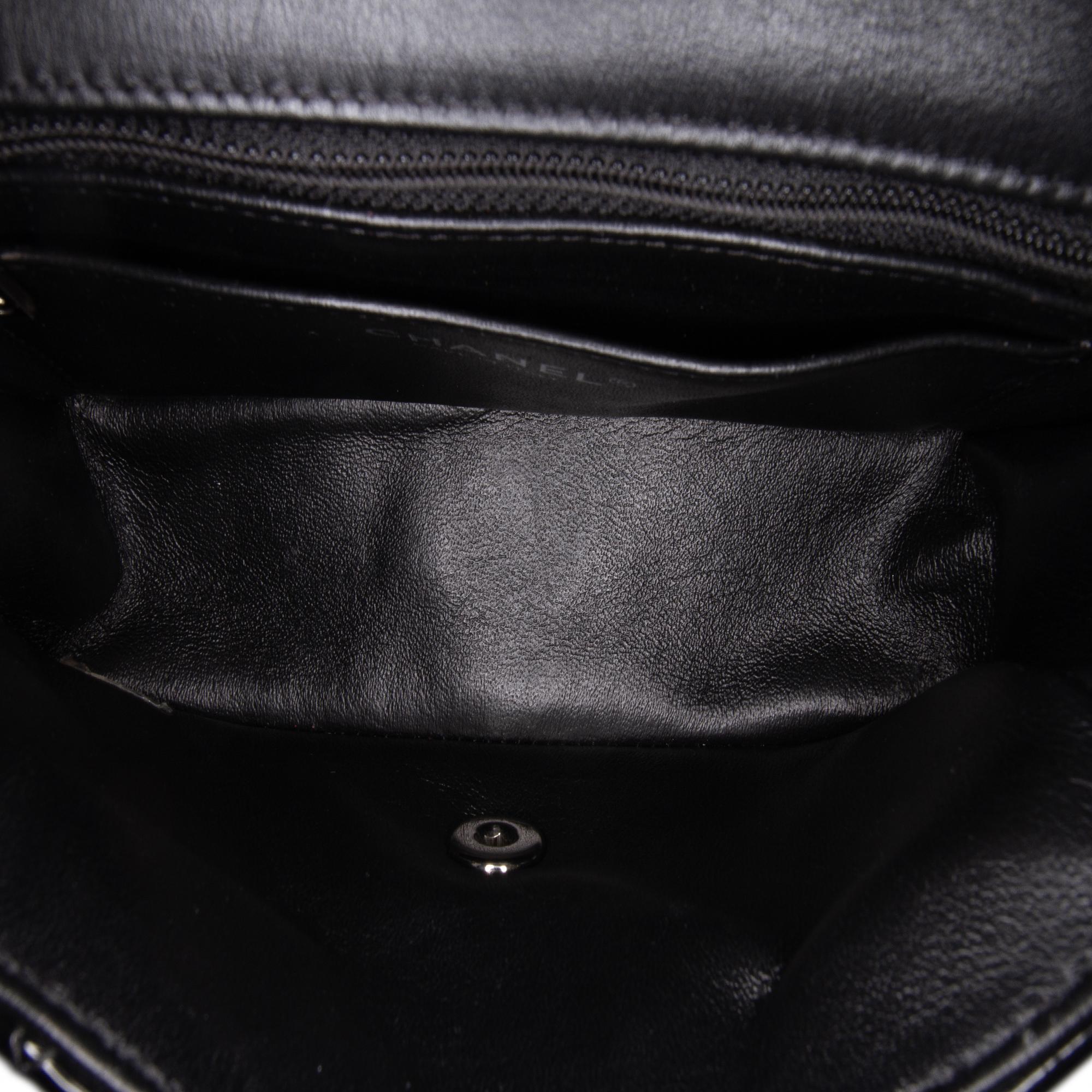 Chanel Mini Rectangular Classic Patent Single Flap
