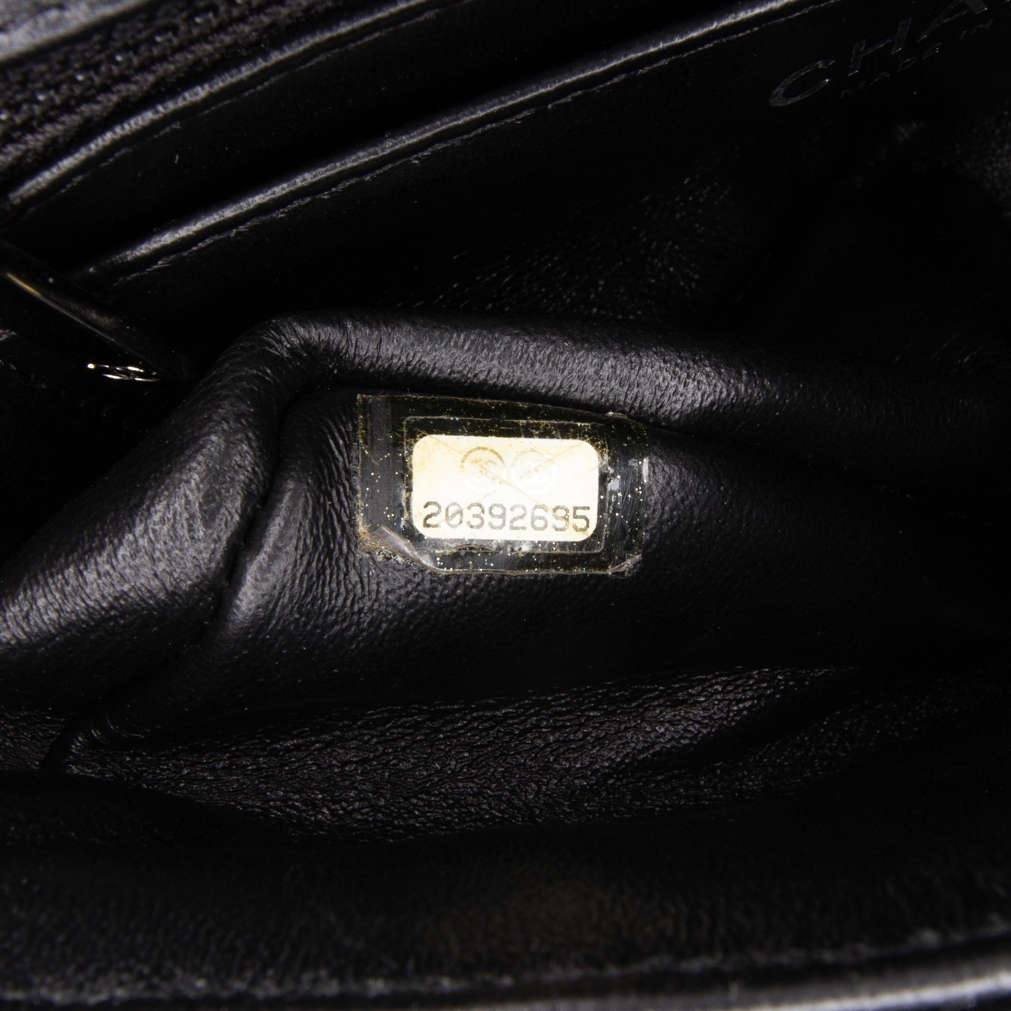 Chanel Mini Rectangular Classic Patent Single Flap