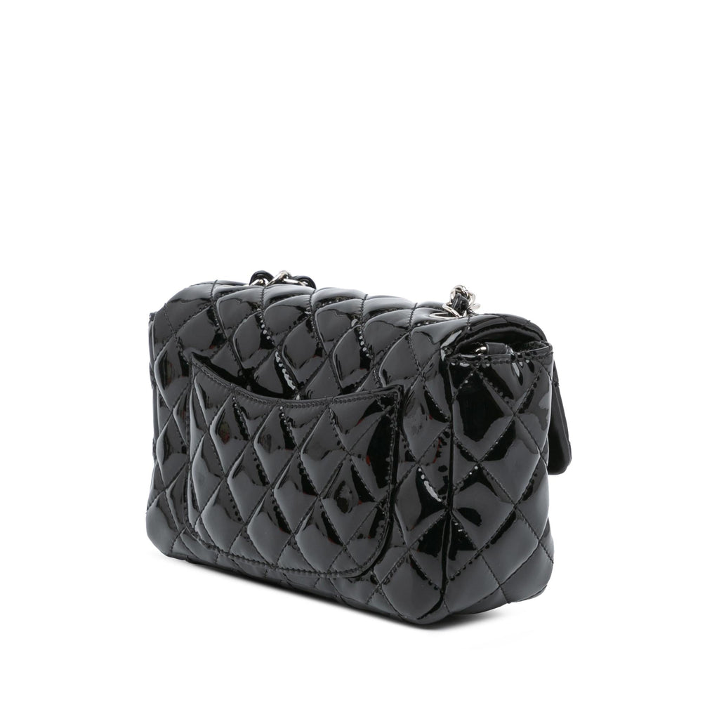 Chanel Mini Rectangular Classic Patent Single Flap