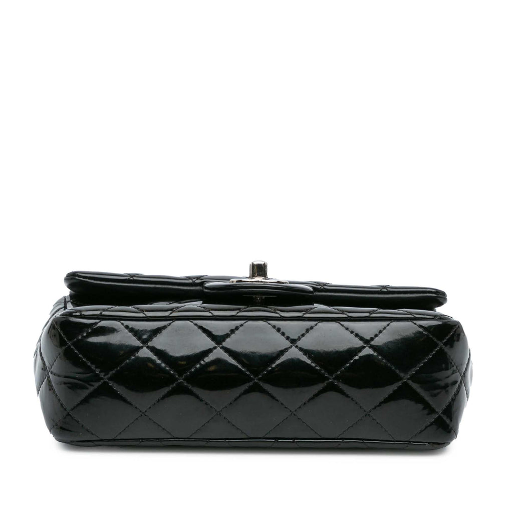 Chanel Mini Rectangular Classic Patent Single Flap