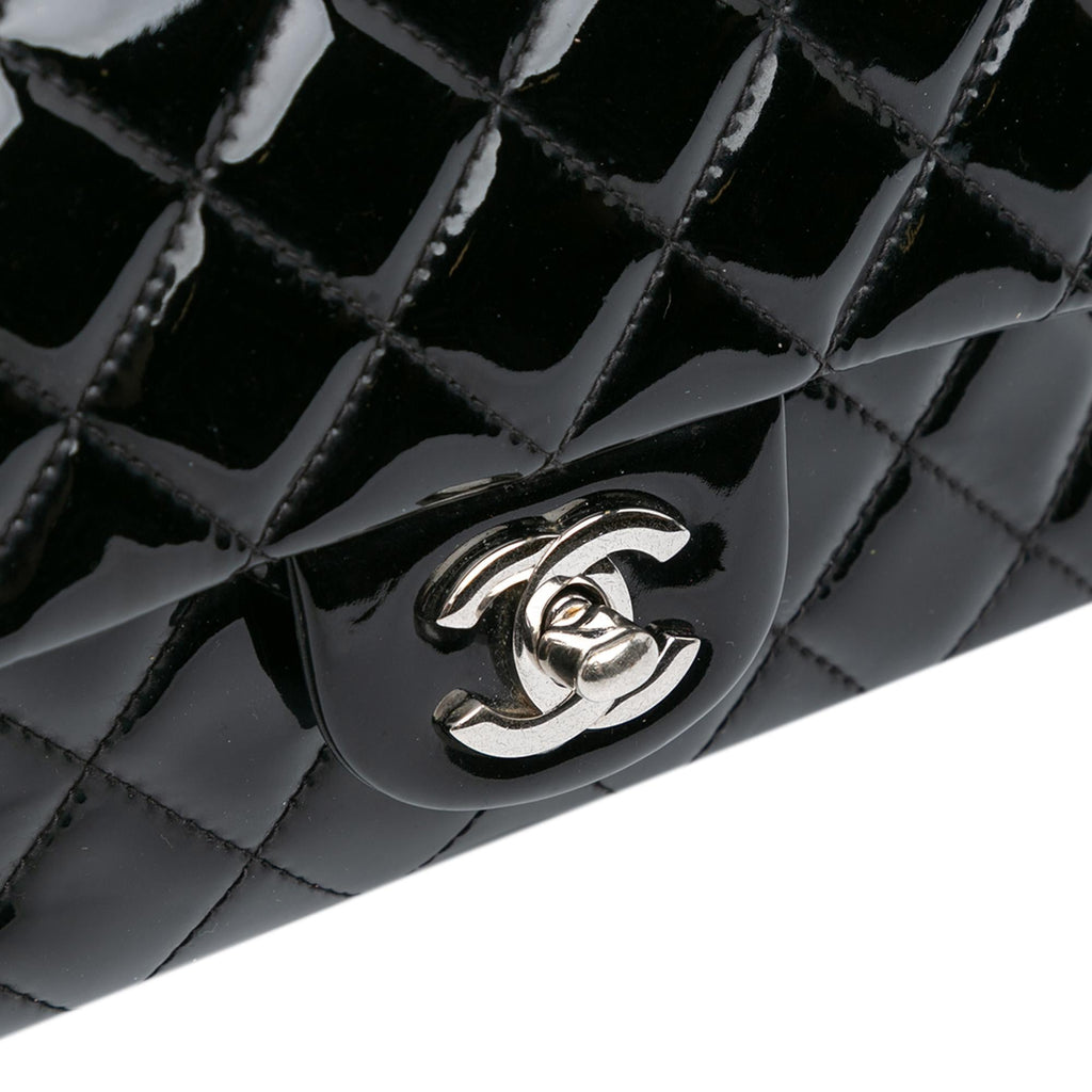 Chanel Mini Rectangular Classic Patent Single Flap