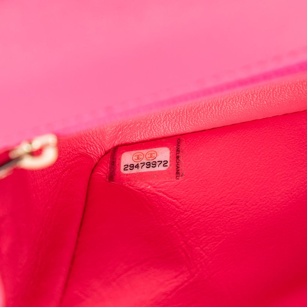 Chanel Mini Rectangular Classic Patent Single Flap