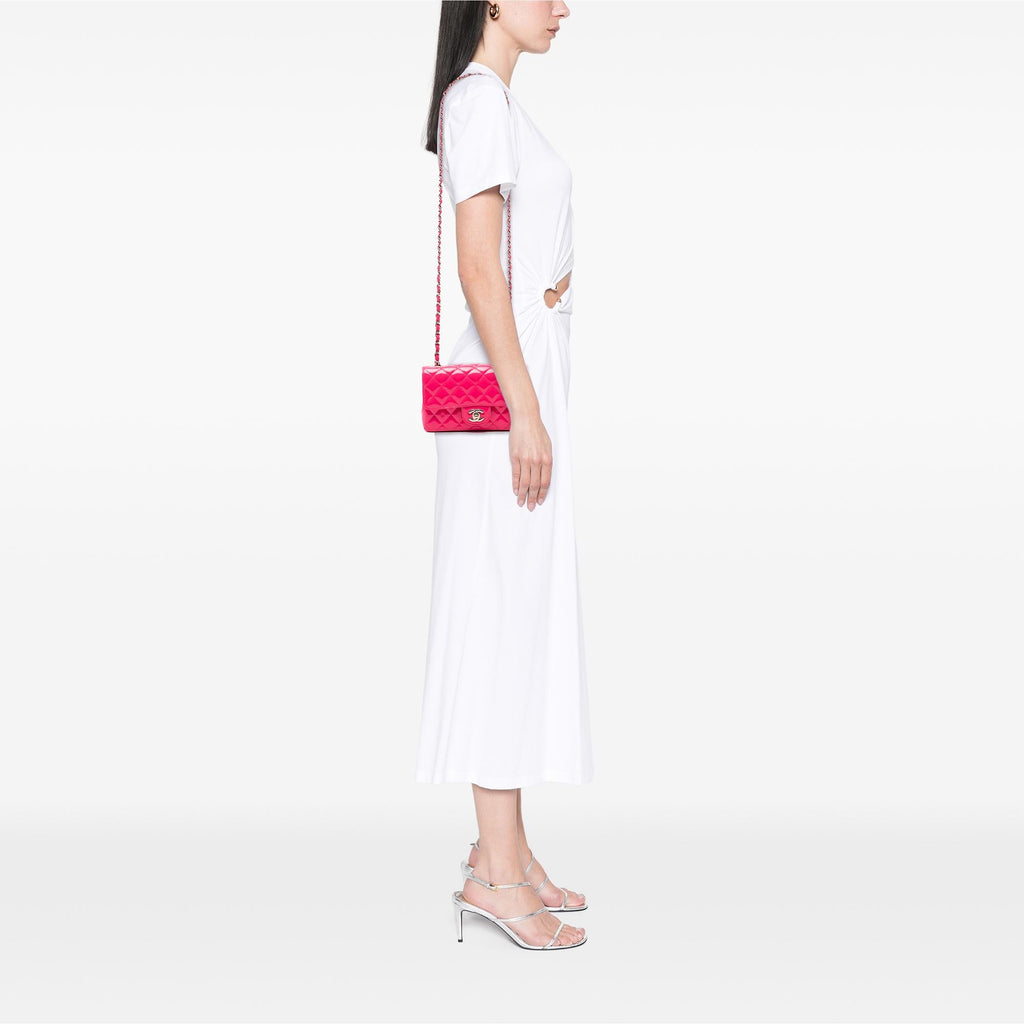Chanel Mini Rectangular Classic Patent Single Flap