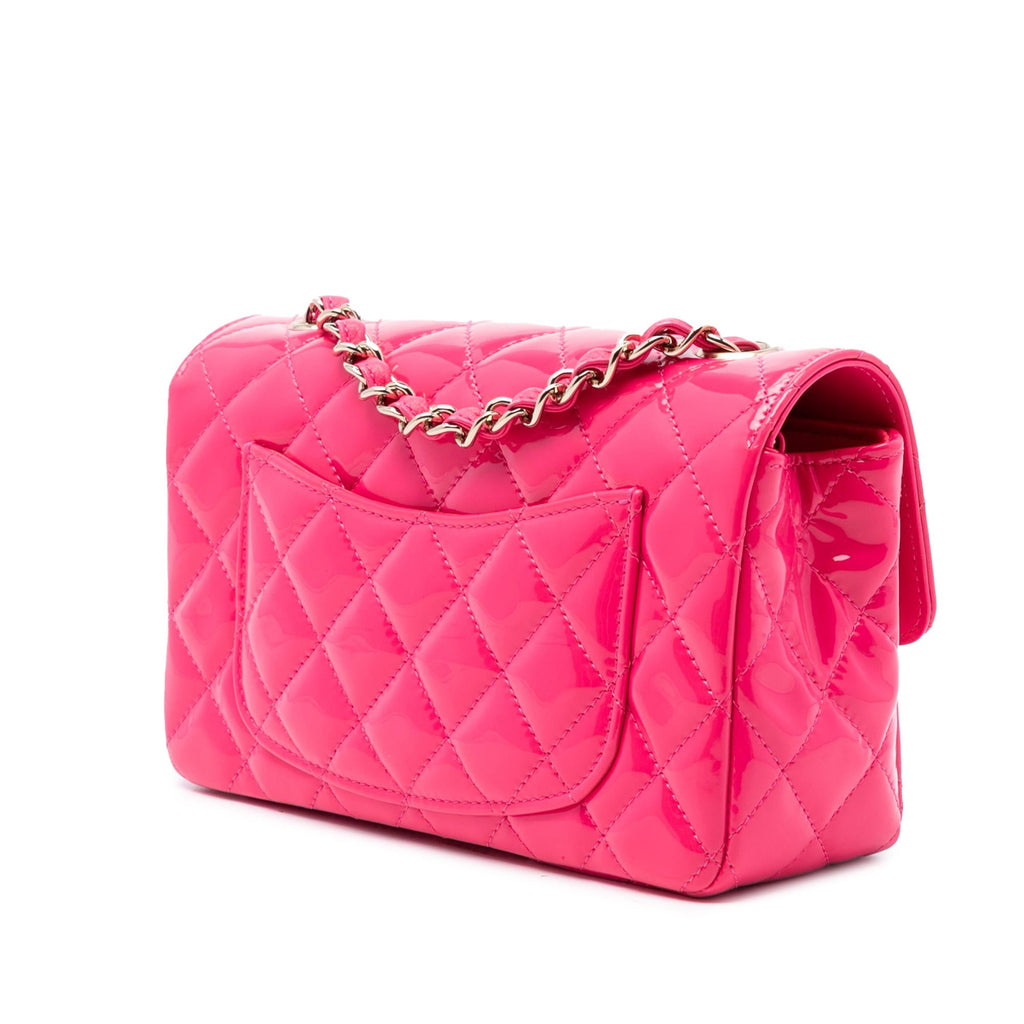 Chanel Mini Rectangular Classic Patent Single Flap