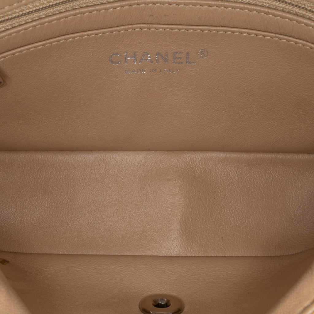 Chanel Mini Rectangular Classic Patent Single Flap