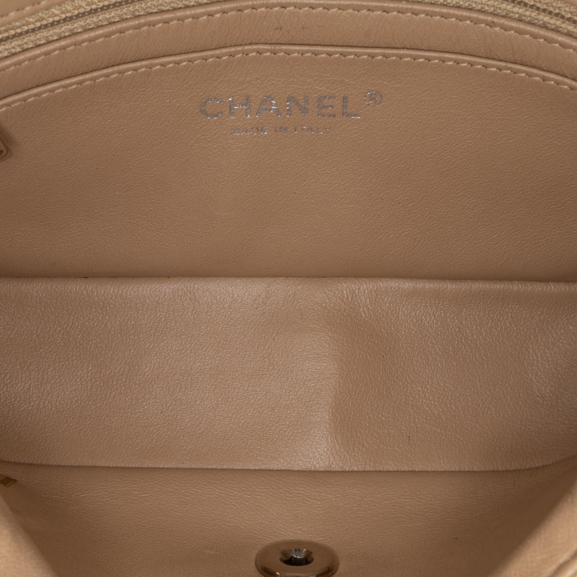 Chanel Mini Rectangular Classic Patent Single Flap