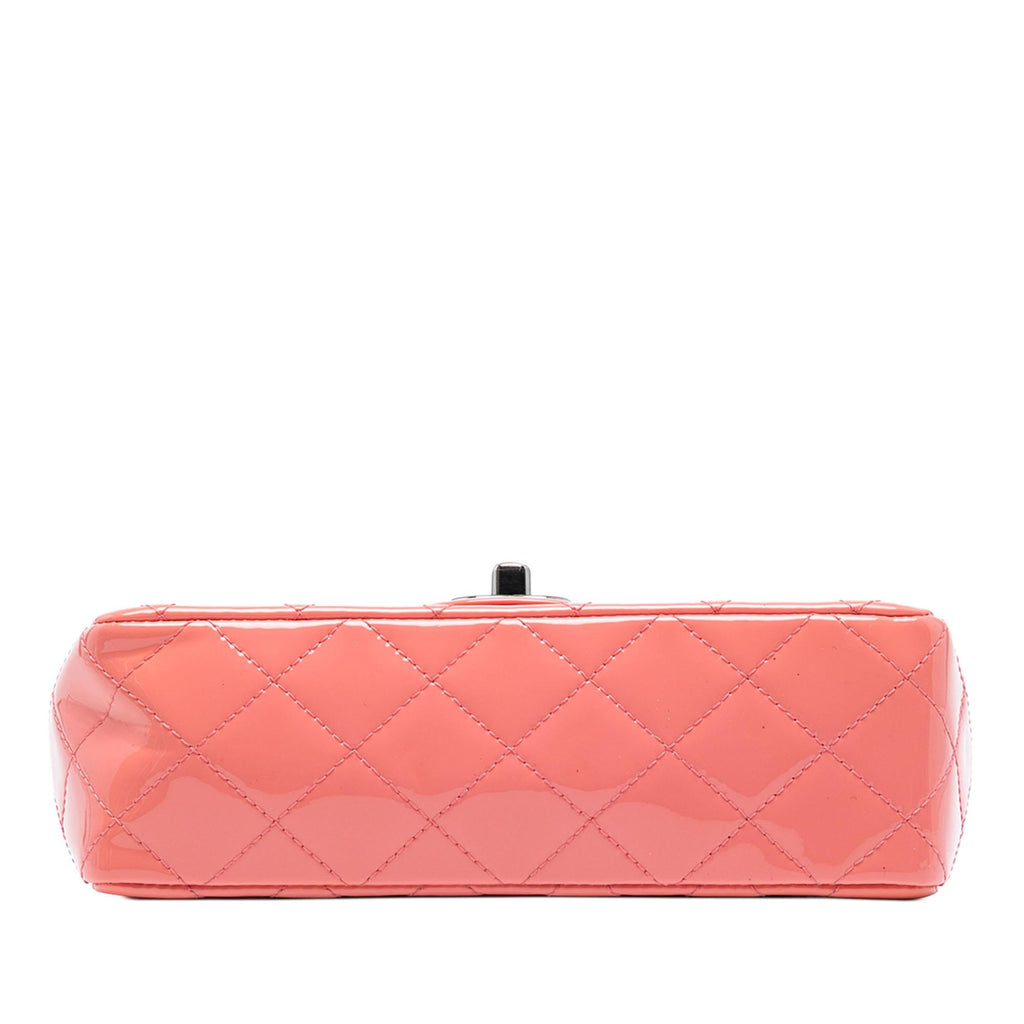 Chanel Mini Rectangular Classic Patent Single Flap
