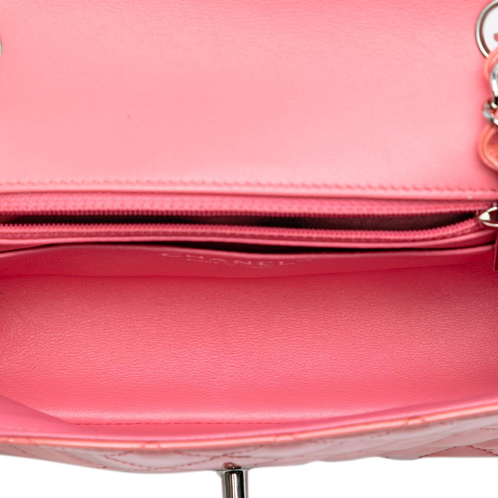 Chanel Mini Rectangular Classic Patent Single Flap