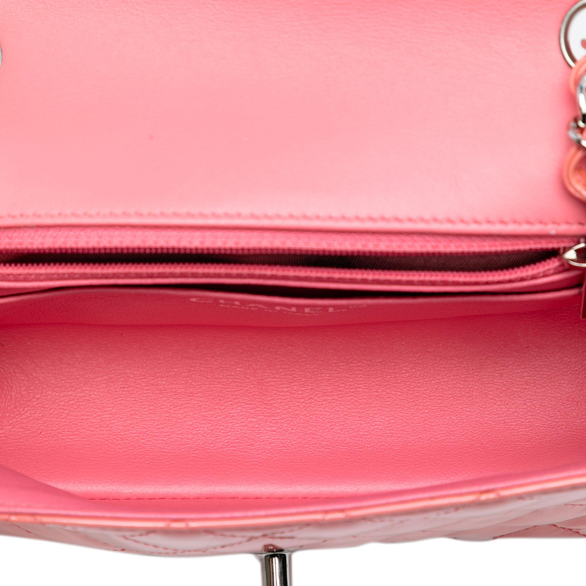 Chanel Mini Rectangular Classic Patent Single Flap