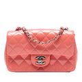 Chanel Mini Rectangular Classic Patent Single Flap