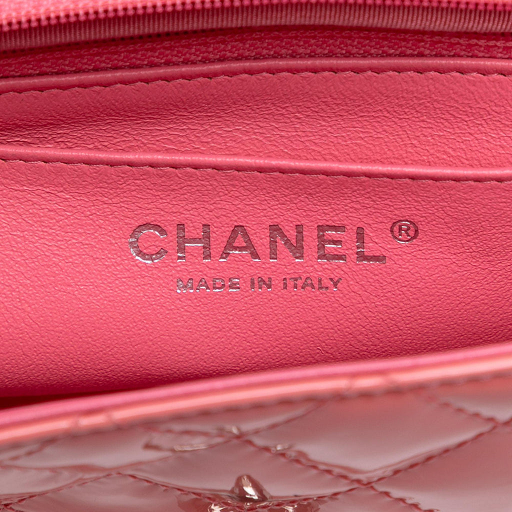 Chanel Mini Rectangular Classic Patent Single Flap
