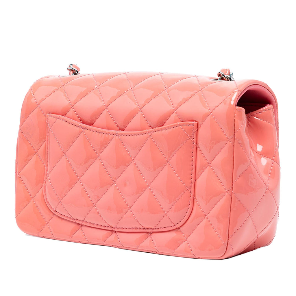 Chanel Mini Rectangular Classic Patent Single Flap