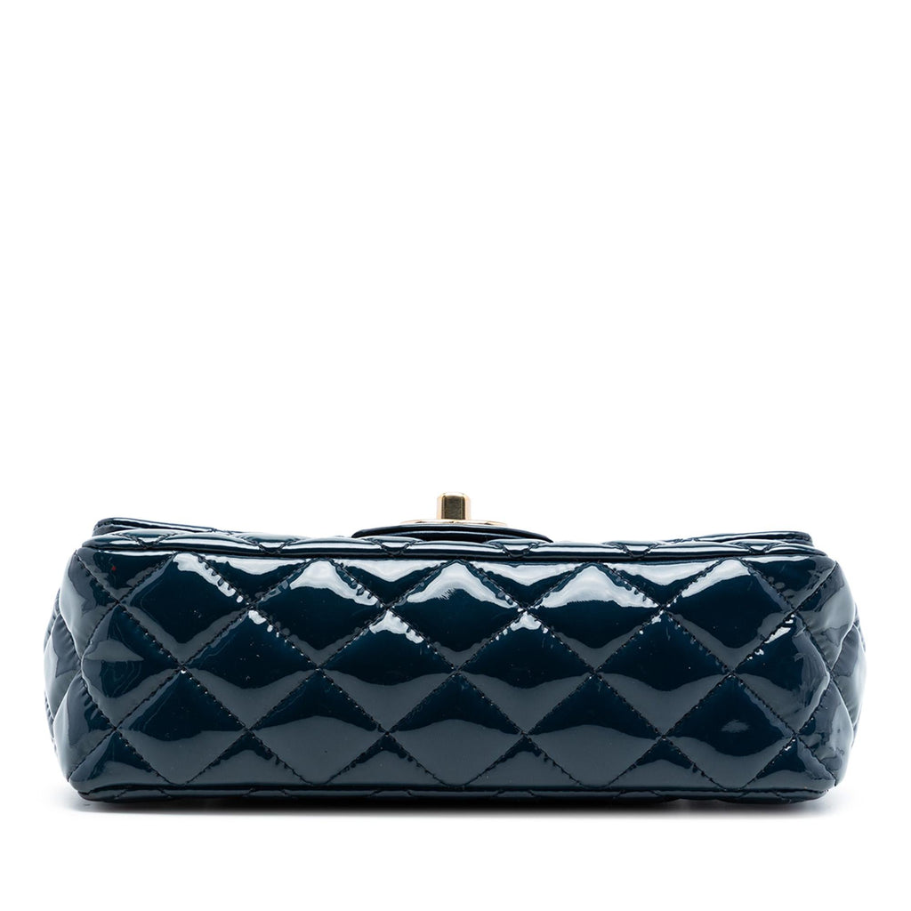 Chanel Mini Rectangular Classic Patent Single Flap